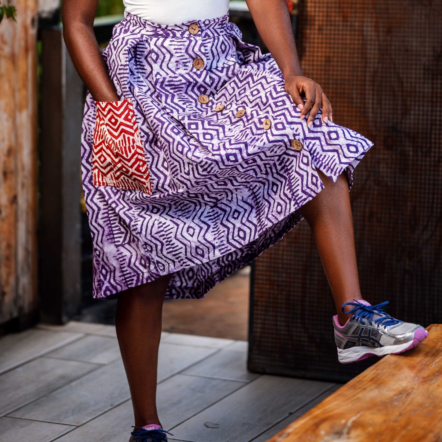 Taraji Skirt With Deep Pockets