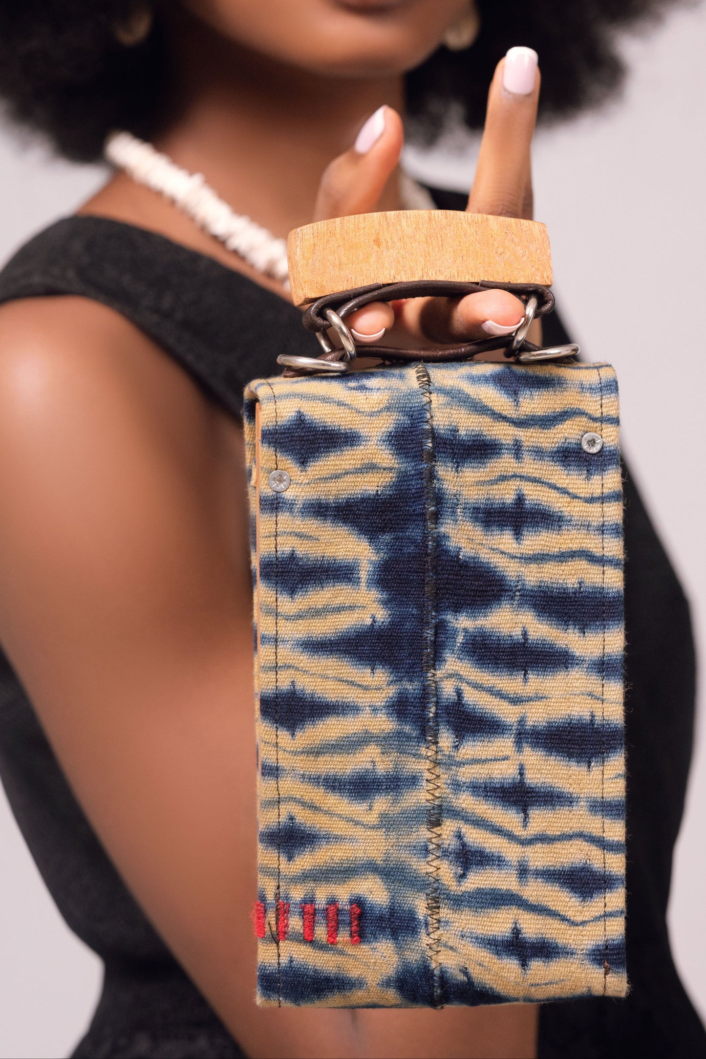 Nia Weave Tie Dye Phone Bag