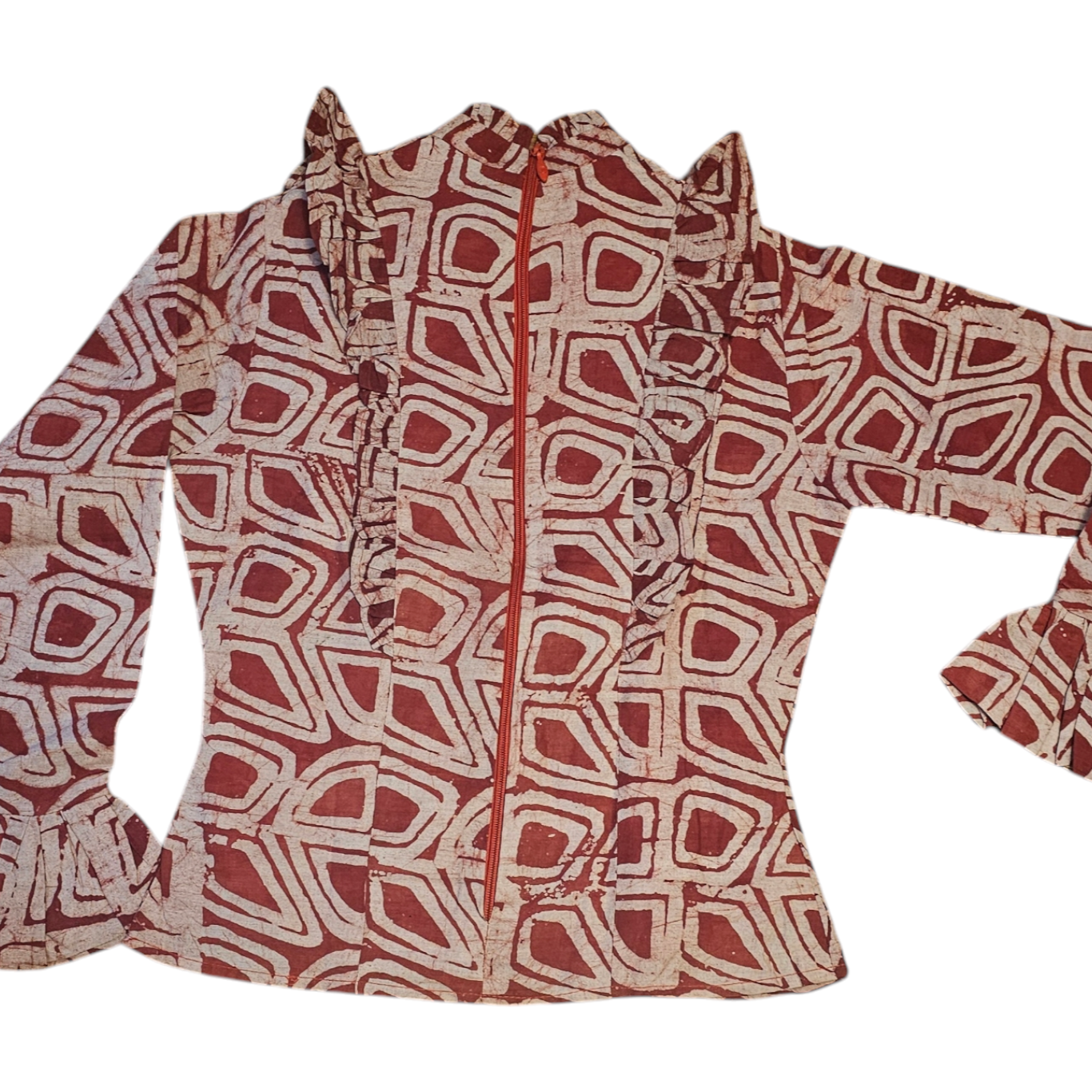 Jamelia High Ruffle Blouse