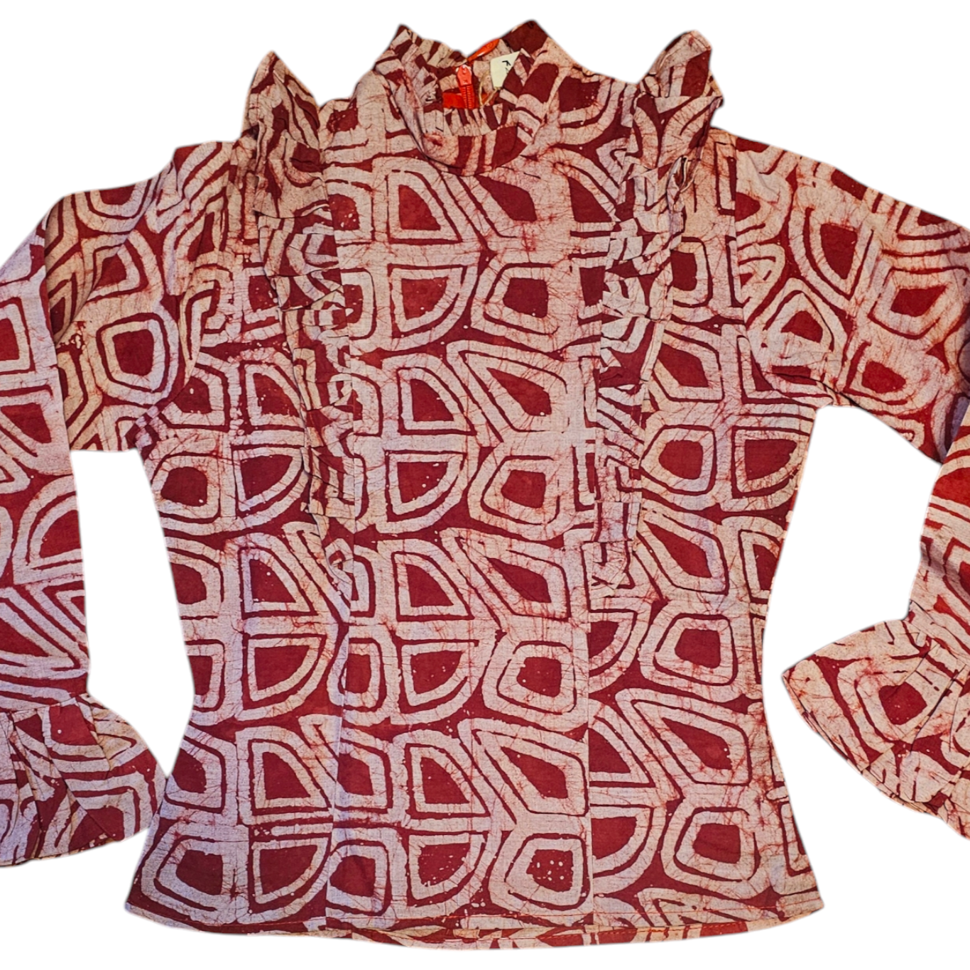 Jamelia High Ruffle Blouse