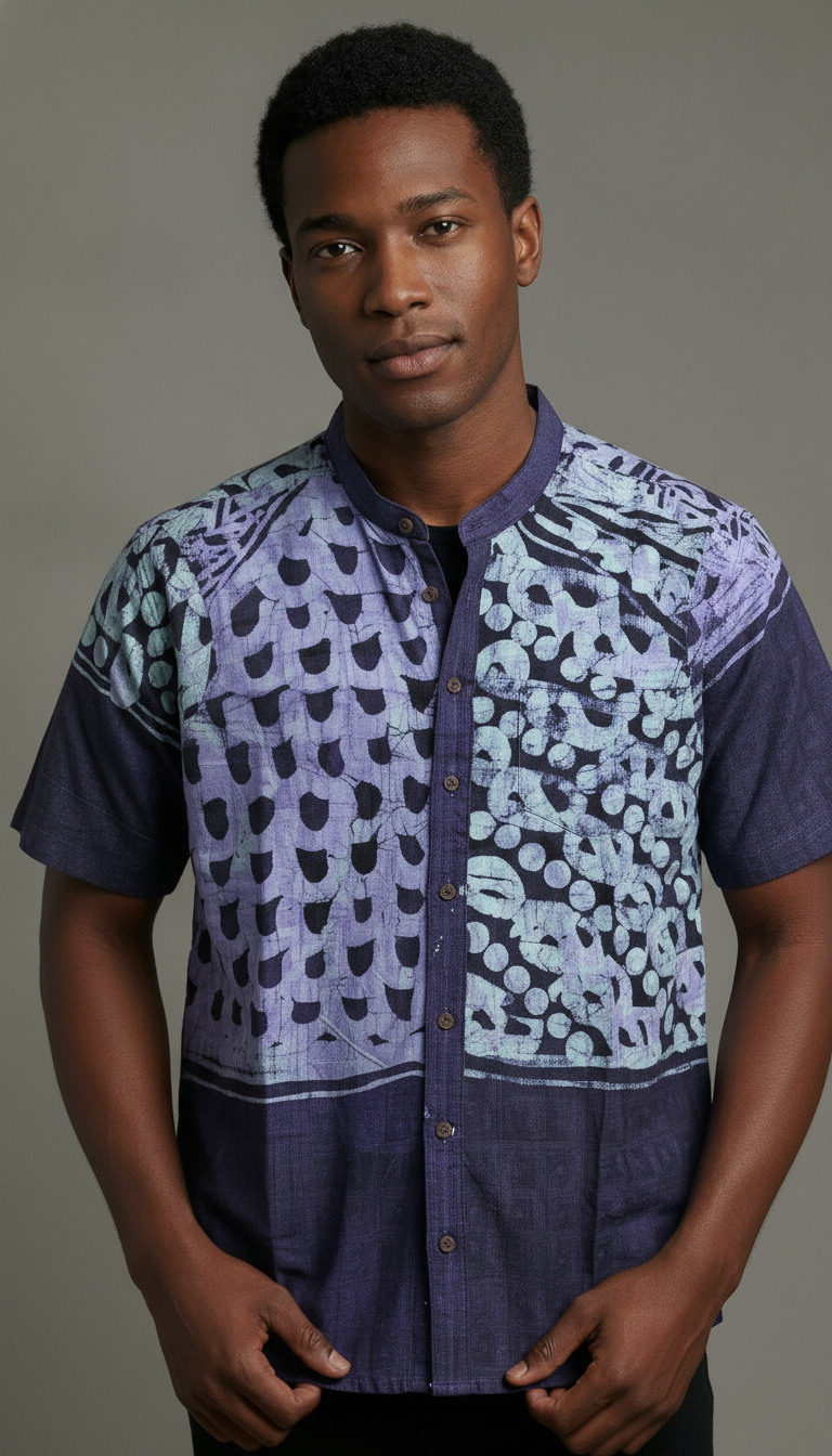 Ayo Adire Mens Shirt
