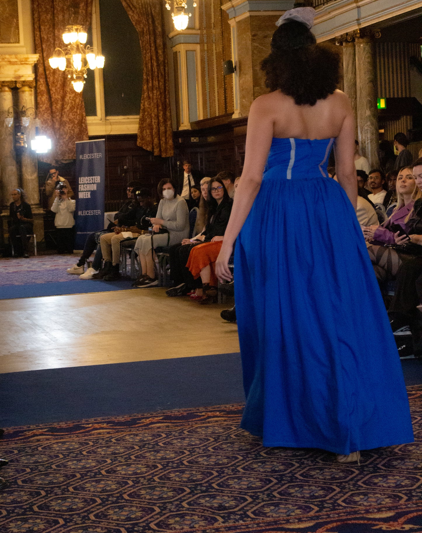 NOHUOMA BLUE COBALT GOWN