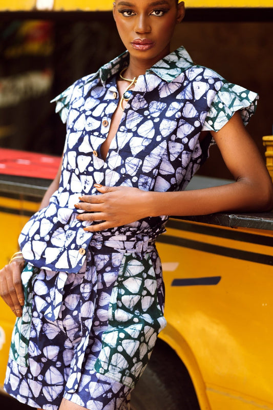 Ugo Batik matching Shorts