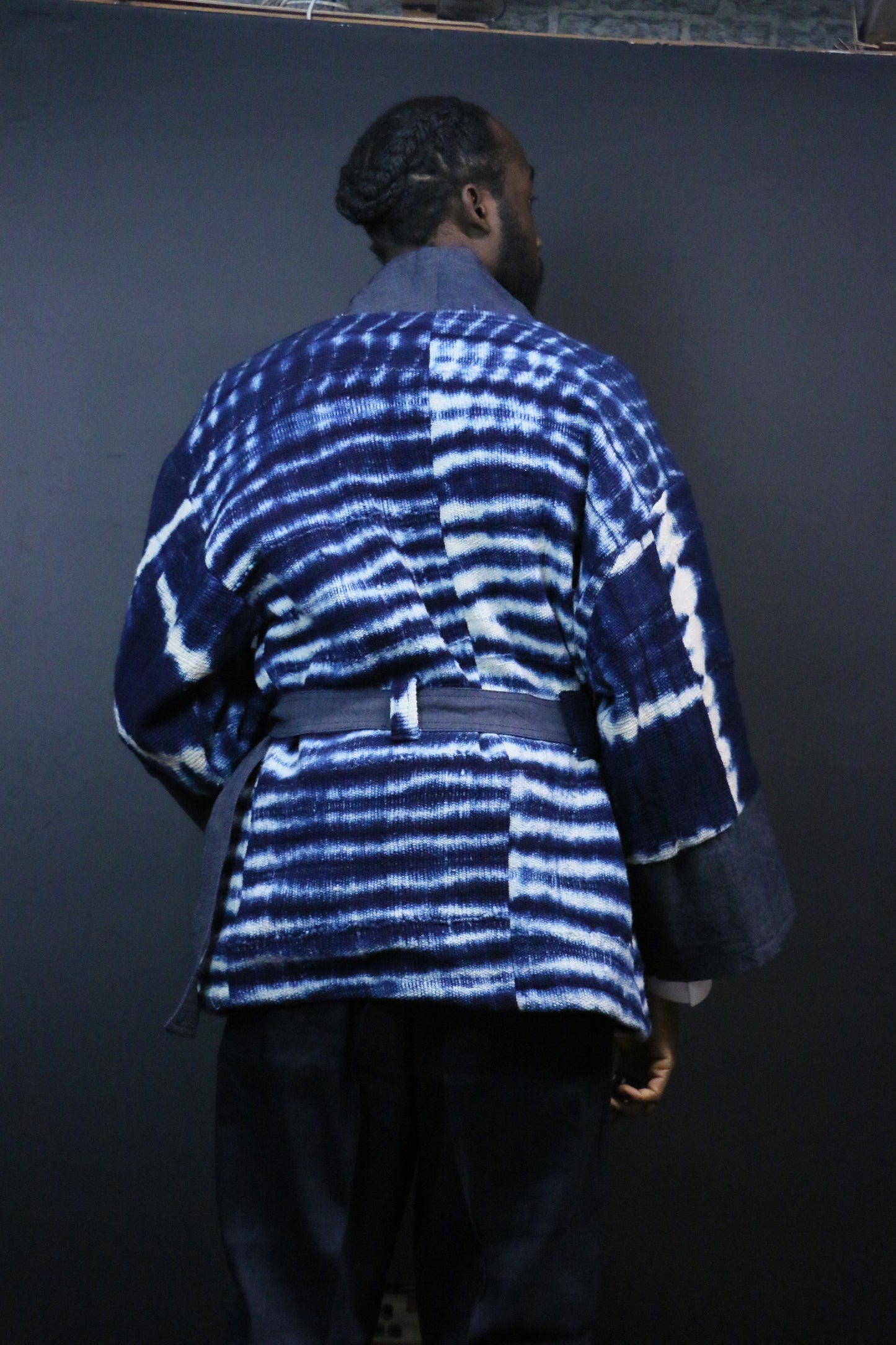 Eva indigo Jacket kimono