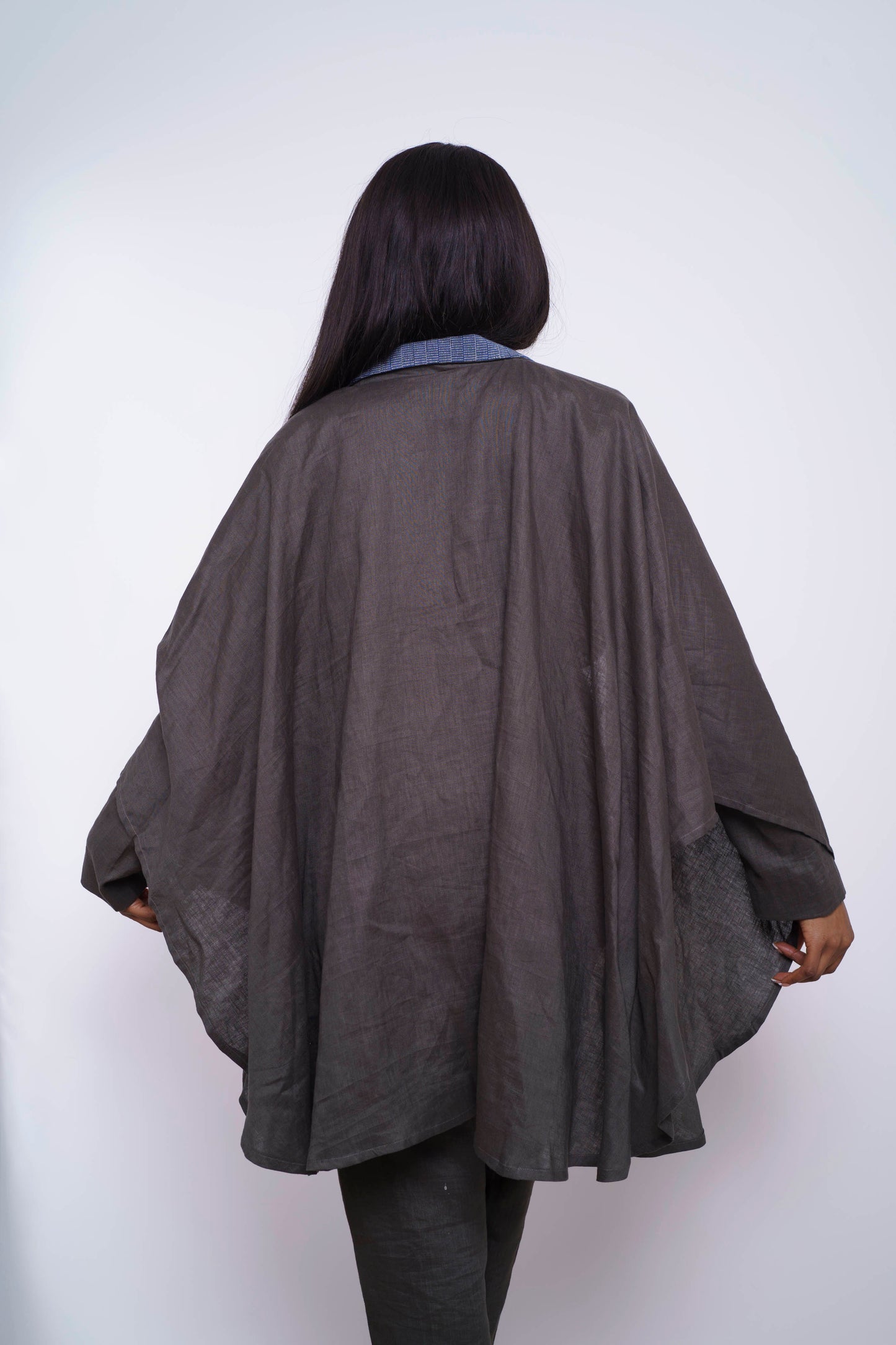 NOHUOMA CAPE BLAZER TROUSER SET