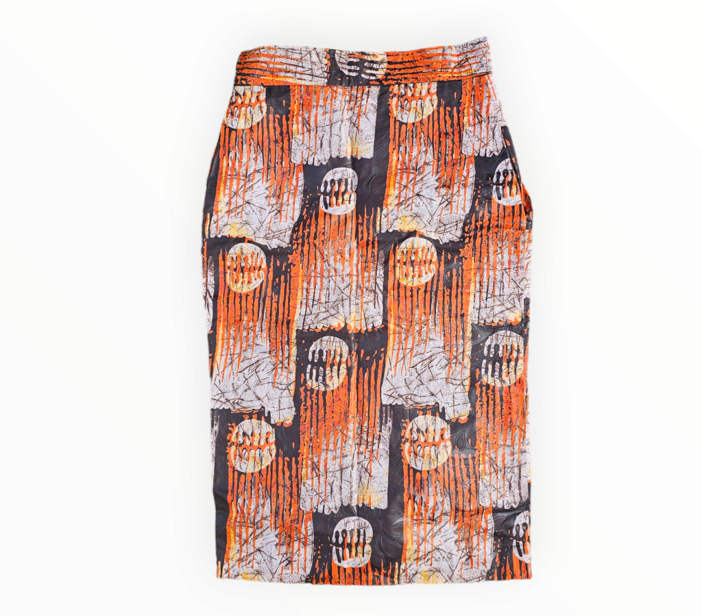 Abbie Wax Pencil Skirt