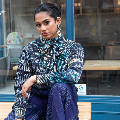 Simgee Silk-like Blouse