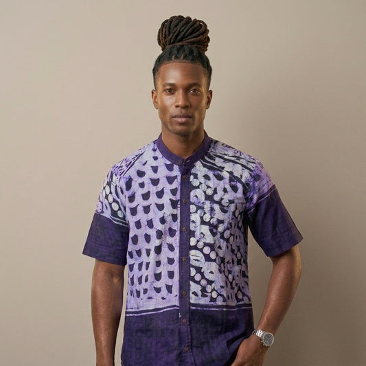Ayo Adire Mens Shirt