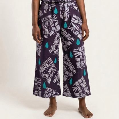 Ìsọ̀ omi kan matching Top and Culottes