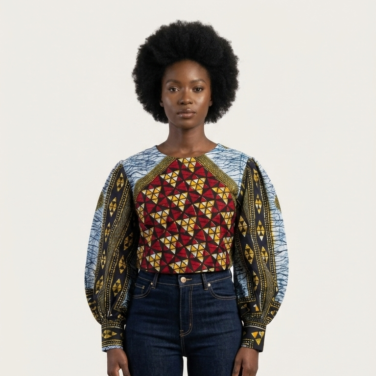 Yinka Vintage Cloth blouse