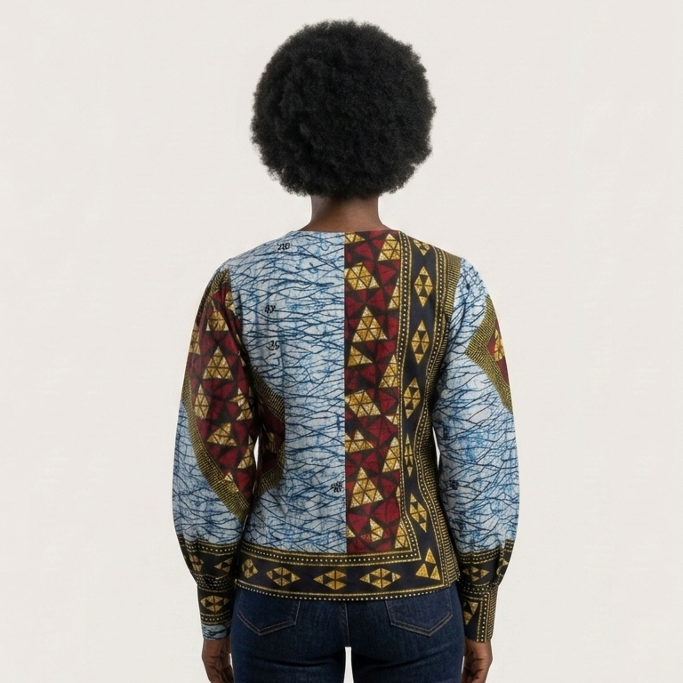 Yinka Vintage Cloth blouse